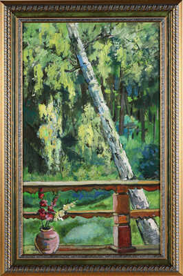 Шевалдышева Софья Николаевна. Вид с террасы 